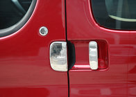 Peugeot Partner 1996-2008 гг. Накладки на дверные ручки Нержавейка 5-дверный фото 1