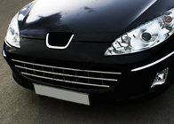 Peugeot 407 2004-2011 гг. Решетка радиатора (нержавеющая сталь) фото 4