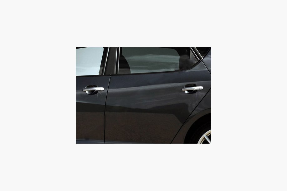 Seat Ibiza 2010-2017 гг. Хромированные Накладки на Ручки Дверей (4 шт, Нержавейка) Image