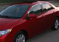 Toyota Corolla 2007-2013 гг. Верхние молдинги стекол нержавейка (4 шт) фото 2