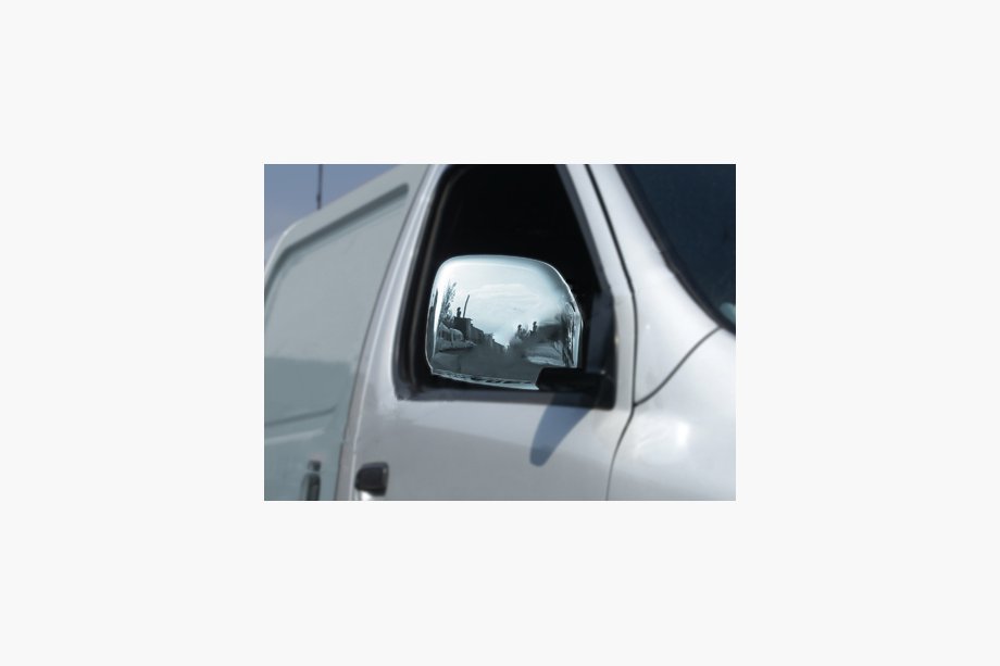 Toyota HiAce Накладки на Зеркала (2 шт., Нержавейка) Фото 1