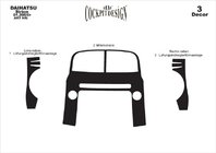 Daihatsu Sirion 2005-2015 гг. Накладки на Панель Приборов Алюминий фото 3
