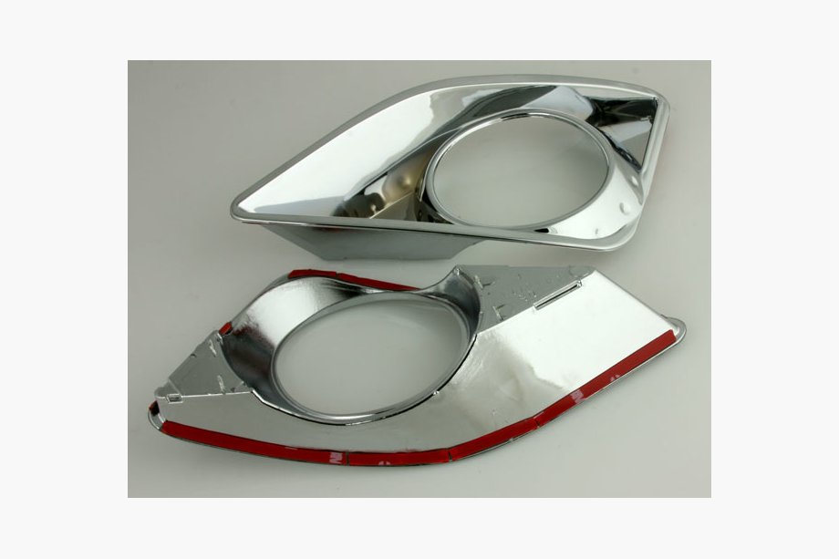 Toyota Corolla 2007-2013 гг. Накладки на противотуманные фары (2 шт., пластик) Image