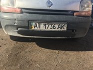 Renault Kangoo 1998-2008 гг. Зимняя нижняя решетка (1998-2003) Глянцевая фото 3