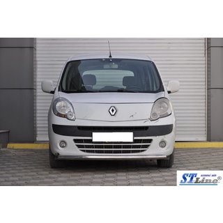 Передняя защита ST008 (нержавейка) Renault Kangoo 2008–2020 гг. фото 3