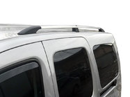 Renault Kangoo 2008–2020 гг. Хромированные Рейлинги Стандартная база, пластиковые ножки фото 1