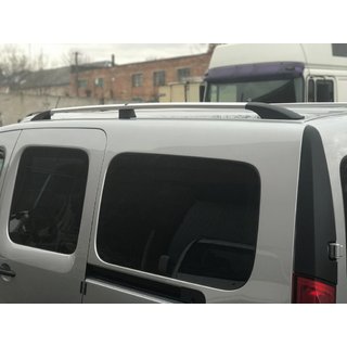 Хромированные Рейлинги Renault Kangoo 2008–2020 гг. фото 2