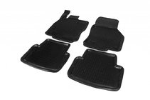 Skoda Octavia III A7 2013-2019 гг. Резиновые коврики (4 шт, Niken 3D) фото 1