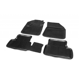 Резиновые коврики (4 шт, Niken 3D) Peugeot 3008 2016-2023 гг. фото 1