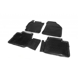 Резиновые коврики (4 шт, Niken 3D) Toyota Corolla 2013-2019 гг. фото 1