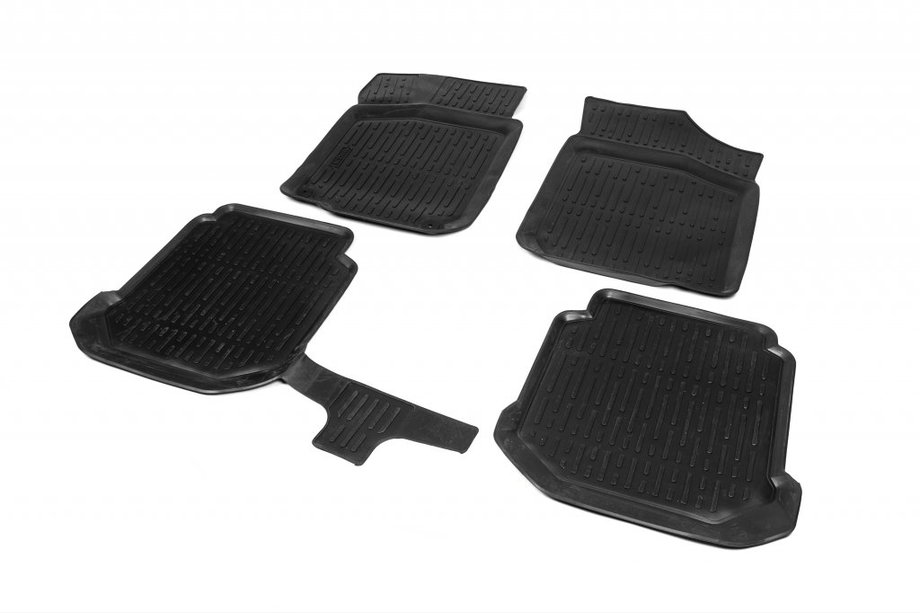 Skoda Octavia I Tour A4 1996-2010 гг. Резиновые коврики (4 шт, Niken 3D) Image