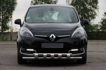 Renault Scenic/Grand 2009-2016 гг. Передняя Дуга ST015 (Нержавейка) фото 2