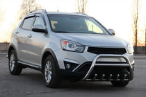 SsangYong Korando 2010-2019 гг. Кенгурятник WT003 (нержавейка) фото 3