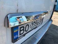 Nissan NV300/Primastar 2016- гг. Накладка из нержавейки над номером фото 12