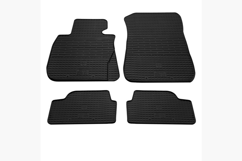 BMW 1 серия E81/E82/E87/E88 2004-2011 гг. Резиновые коврики (4 шт, Stingray Premium) Image