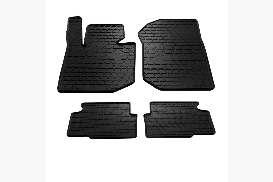 BMW 3 серия E36 1990-2000 гг. Резиновые коврики (4 шт, Stingray Premium) Image