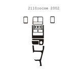 ВАЗ 2110-21115 1995-2015 гг. АКЦИЯ! Накладки на панель синего цвета (2110 вариант 2) фото 1