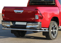 Toyota Hilux 2015- гг. Задняя дуга AK005-2 (нерж. сталь) фото 1