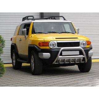 Кенгурятник WT003 (нержавейка) Toyota FJ Cruiser 2006-2022 гг. фото 3