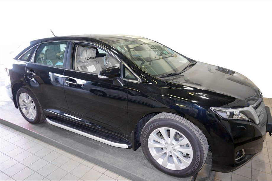 Toyota Venza 2008-2017 гг. Боковые пороги Fullmond (2 шт., алюминий) Image