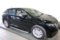 Toyota Venza 2008-2017 гг. Боковые пороги Fullmond (2 шт., алюминий) фото 1