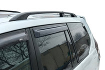 Toyota Land Cruiser Prado 120 2002-2009 гг. Рейлинги Черные Турецкие Пластиковые ножки фото 1