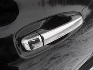 Toyota Land Cruiser Prado 150 2009-2023 гг. Хромированные Накладки на Ручки (4 шт., Нержавейка) фото 1