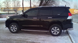 Toyota Land Cruiser Prado 150 2009-2023 гг. Хромированные Накладки на Ручки (4 шт., Нержавейка) фото 4