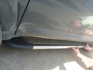 Toyota Rav 4 2006-2013 гг. Боковые пороги Maydos V1 old (2 шт., Алюминий ↗ Нержавейка) фото 2