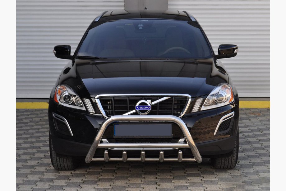 Volvo XC60 2009-2017 гг. Кенгурятник WT003 (нержавейка) Image