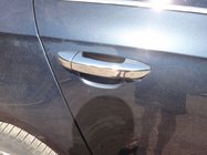 Volkswagen Passat B6 2006-2012 гг. Хромированные Накладки на Ручки Дверей (4 шт, Нержавейка) Carmos, Турецкая сталь фото 2