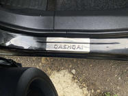 Nissan Qashqai 2007-2010 гг. Накладки на пороги (Omsa, 4 шт, нержавейка) фото 9