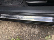 Nissan Qashqai 2007-2010 гг. Накладки на пороги (Omsa, 4 шт, нержавейка) фото 6