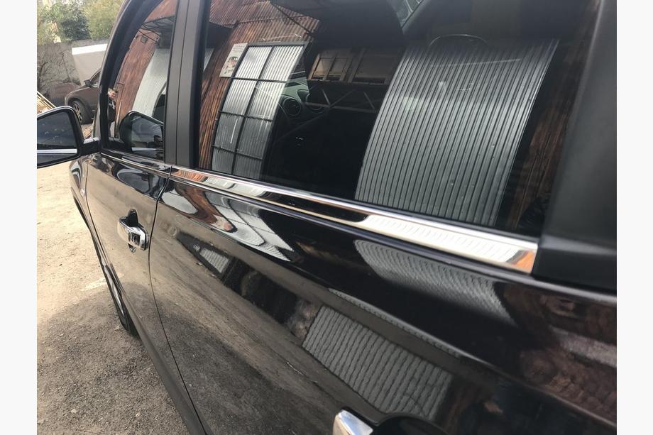 Nissan Qashqai 2007-2010 гг. Наружные Окантовки Окон Нержавеющая Сталь (4 шт) 2+ Удлиненная База, OmsaLine - Итальянская Нержавейка Фото 3