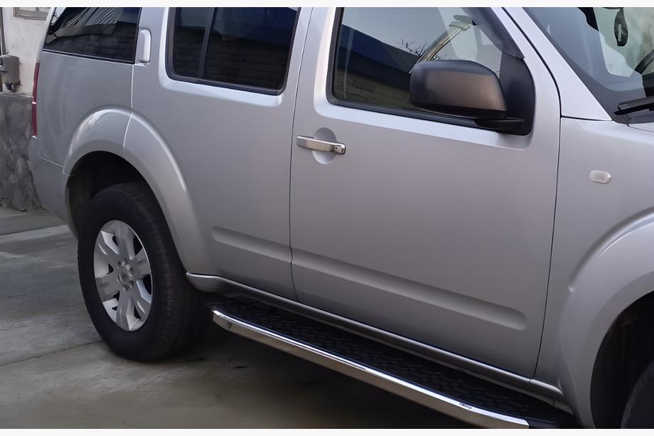 Nissan Pathfinder R51 2005-2014 гг. Хромированные Накладки на Ручки (2 шт., Нержавейка) Фото 4