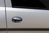 Opel Combo 2002–2012 гг. Хромированные Накладки на Ручки (2 шт., Нержавеющая Сталь) фото 1