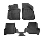 Skoda Octavia II A5 2006-2010 гг. Коврики резиновые Stingray 3D (5 шт, полиуретан) фото 1