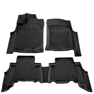 Коврики резиновые Stingray 3D (5 шт, полиуретан) Toyota Land Cruiser Prado 150 2009-2023 гг.