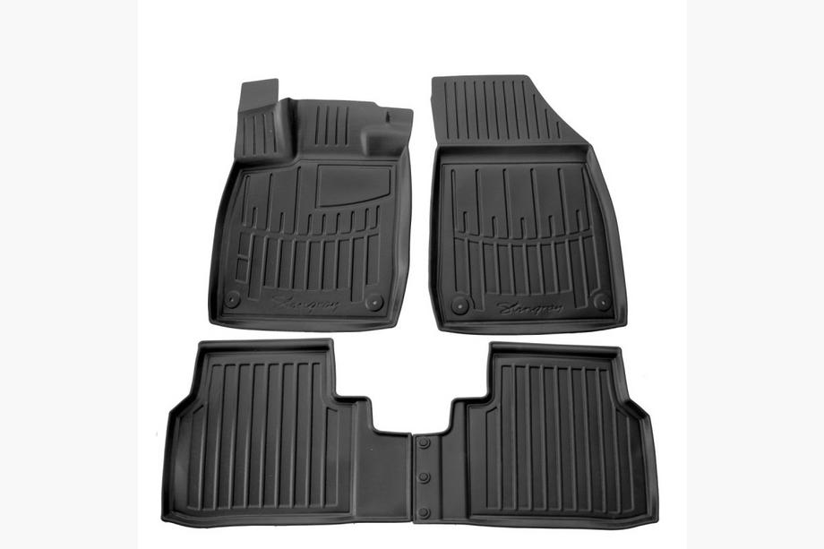 Volkswagen ID.4 2020- гг. Коврики Резиновые Stingray 3D (Crozz) (5 шт, Полиуретан) Image