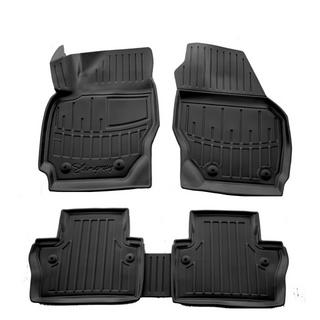 Коврики резиновые Stingray 3D (5 шт, полиуретан) Volvo S80 2006-2016 гг.