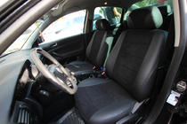 Volkswagen Passat B5 1997-2005 гг. Авточехлы экокожа+ткань+алькантара Antara A001 (полный салон) фото 1