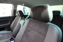 Volkswagen Passat B5 1997-2005 гг. Авточехлы экокожа+ткань+алькантара Antara A001 (полный салон) фото 6