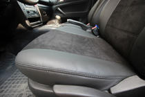 Volkswagen Passat B5 1997-2005 гг. Авточехлы экокожа+ткань+алькантара Antara A001 (полный салон) фото 2