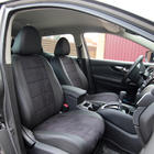 Nissan Qashqai 2014-2021 гг. Авточехлы экокожа+ткань+алькантара Antara A001 (полный салон) фото 11