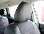 Nissan Qashqai 2014-2021 гг. Авточехлы экокожа+ткань+алькантара Antara A001 (полный салон) фото 12
