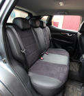 Nissan Qashqai 2014-2021 гг. Авточехлы экокожа+ткань+алькантара Antara A001 (полный салон) фото 7