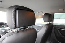 Volkswagen Passat B7 2012-2015 гг. Авточехлы экокожа+ткань+алькантара Antara A001 (полный салон) фото 9