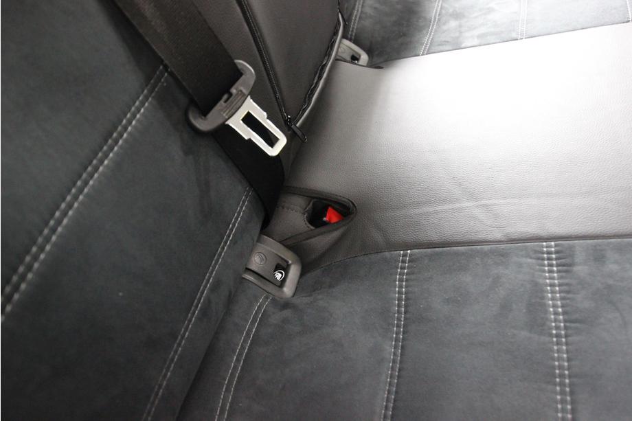 Audi A4 B8 2007-2015 гг. Авточехлы экокожа+ткань+алькантара Antara A001 (полный салон) Фото 11