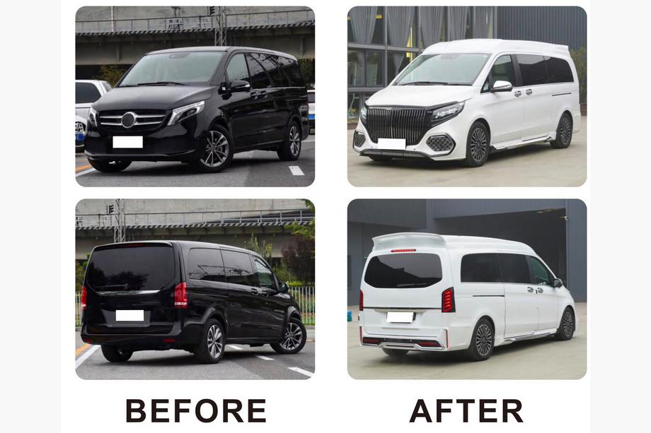 Mercedes Vito/V-class W447 2014- гг. Комплект обвеса (Maybach Type-2024, с капотом) Image