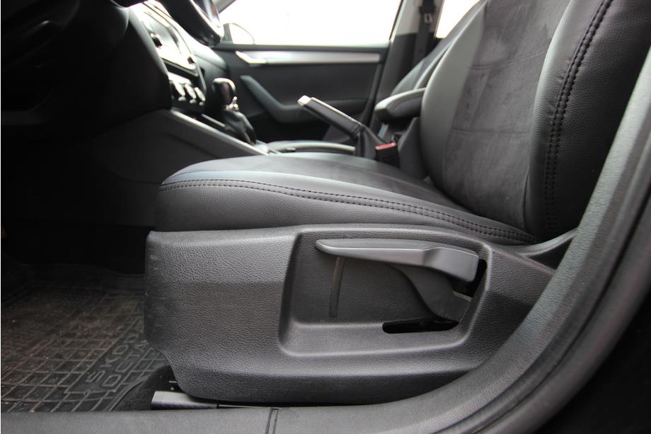 Skoda Octavia III A7 2013-2019 гг. Авточехлы экокожа+ткань+алькантара Antara A001 (полный салон) Фото 13